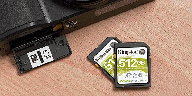 Kingston Canvas Select Plus SD-geheugenkaarten